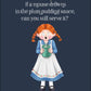 Anne of Green Gables Adjustable Apron (white lettering)