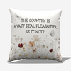 Pride and Prejudice Country Pillow – Cover only-Literally Classic